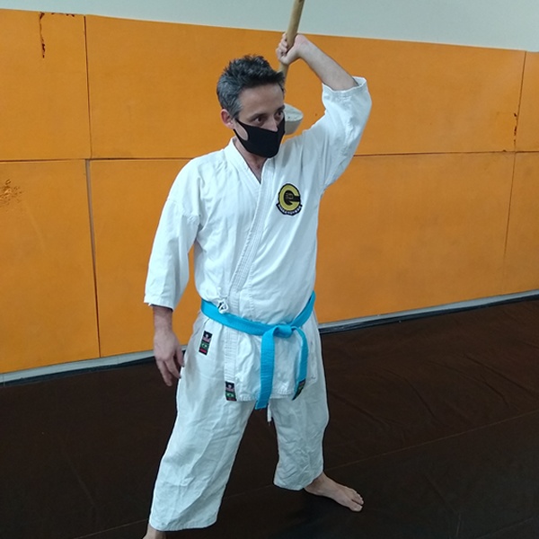 Hojo Undo Karate Goju-Ryu.